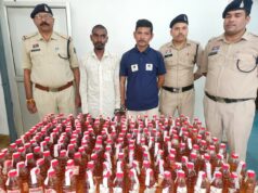 आरंग में अवैध शराब पर पुलिस का बड़ा एक्शन, 220 पाव शराब के साथ दो आरोपी गिरफ्तार