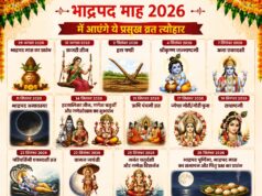 भाद्रपद 2026: 29 अगस्त से शुरू होगा भादो का महीना, जन्माष्टमी से गणेश चतुर्थी तक देखें व्रत-त्योहारों की पूरी लिस्ट
