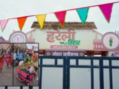 हरेली की धूम में झूमा CM हाउस! पारंपरिक सजावट के बीच राउत नाचा पर मंत्री गुरु खुशवंत साहेब ने लगाए ठुमके