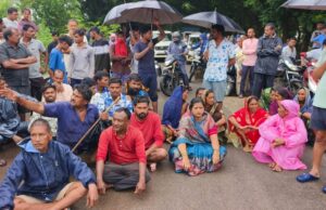 जनदर्शन में शिकायत पर अफसरो ने नहीं लिया संज्ञान, चक्काजाम के बाद हरकत में आया प्रशासन