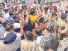 जगदलपुर में दीया जलाने के आयोजन पर बवाल, कांग्रेस-भाजपा कार्यकर्ताओं में झड़प