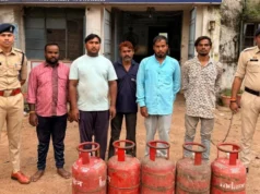 भिलाई में 36 सिलेंडर चोरी, 8 आरोपी गिरफ्तार; 3 दिन में खुला राज