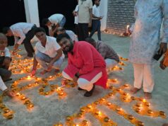 सक्ती में ‘आशीर्वाद का दीया’ अभियान, PM मोदी के जन्मदिन पर शिव मंदिर में जले 1008 दीप