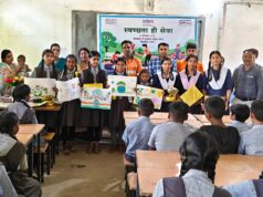 स्वच्छता अभियान: विद्यार्थियों ने कबाड़ से जुगाड़ और पेंटिंग के जरिए पर्यावरण संरक्षण का दिया संदेश