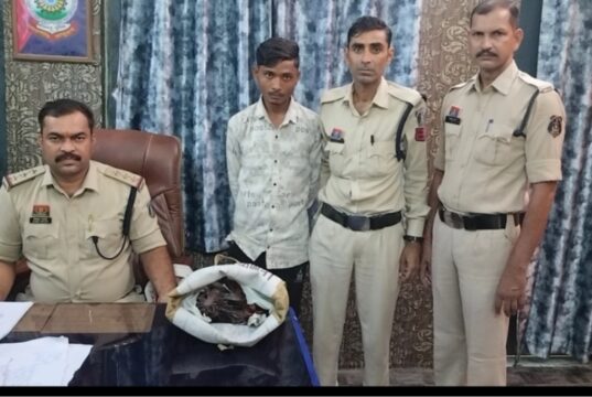 रेलवे कॉलोनी कॉपर वायर चोरी कांड में तीसरा आरोपी गिरफ्तार