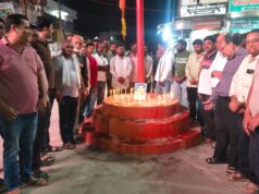 गरियाबंद नगर वासियों ने डॉक्टर मेमन को किया याद