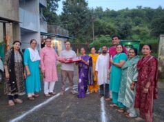 मटकी फूटी तो गूंजा जय कन्हैया लाल की, डीएवी कॉलोनी में महिलाओं ने दिखाया उत्साह