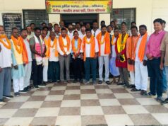 मलेवांचल मंडल के नवनियुक्त अध्यक्ष देवेश ठाकुर ने भाजपा जिला अध्यक्ष अनिल चंद्राकर से की सौजन्य भेंट