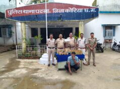 50 लाख की चोरी का माल खरीदने वाला भी गिरफ्तार:पटना पुलिस की कार्रवाई में अब तक चार आरोपी और एक खरीदार गिरफ्तार, चोरी के सभी पार्ट्स बरामद