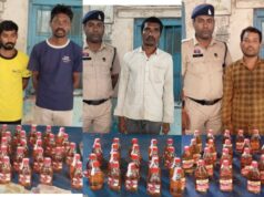 शुष्क दिवस का फायदा उठाकर महंगे दाम पर बेच रहे थे शराब, आरंग पुलिस ने 5 कोचियों को पकड़ा