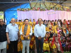 बसना में जन्माष्टमी उत्सव, विधायक डॉ. संपत हुए शामिल