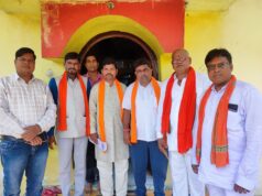 नुआखाई पर्व पर देवभोग पहुंचे भाजपा जिलाध्यक्ष अनिल चंद्राकर, कार्यकर्ताओं और आमजनों से की सौजन्य भेंट-मुलाकात