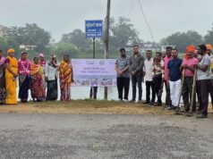 स्वच्छता ही सेवा पखवाड़ा के तहत गुढ़ियारी तालाब में चला स्वच्छता अभियान