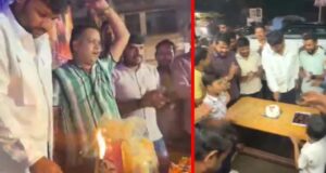 सड़क जाम कर जन्मदिन मनाने का वीडियो वायरल, गौरेला पुलिस ने भाजयुमो जिलाध्यक्ष समेत 3 पर दर्ज किया केस