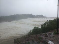 गरियाबंद में लगातार बारिश के बीच सिकासार जलाशय 89.32% भरा, 12 गेट 3 फीट तक खोले गए