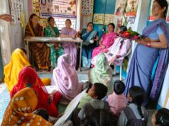 25 साल सेवा संकल्प अभियान के तहत जिले के आंगनवाड़ी केन्द्रों में ‘आंगन मिलन’ कार्यक्रम शुरू