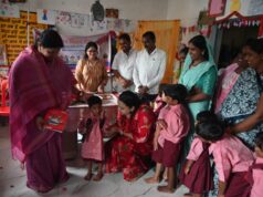 सेवा संकल्प अभियान: सांसद कमलेश जांगड़े आंगनबाड़ी केंद्र खुसरूडेरा, अमलडीहा और गढ़गोढ़ी में हुई शामिल