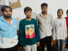 खैरागढ़ दनिया पुल पर नदी में बही कार, 5 लोगों की जान बचाने पानी में उतरे टीआई