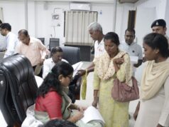 कलेक्टर जयश्री जैन ने जनदर्शन में प्राप्त आवेदनों को समय सीमा में निराकरण करने विभागीय अधिकारी को दिए निर्देश