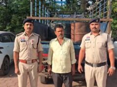 7 ड्रमों में भरकर ले जा रहा था 1,400 लीटर डीजल, खमतराई पुलिस ने पकड़ा; 6.40 लाख का मशरूका जब्त