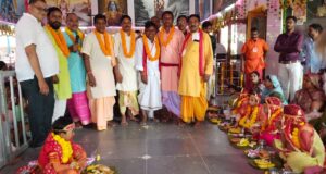शीतला शक्ति पीठ सिहावा में विधि-विधान से हुआ नवकन्या पूजन
