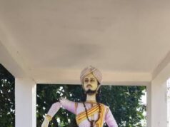 गुरु बालक दास की मूर्ति तोड़े जाने से भड़का आक्रोश, फिंगेश्वर थाने में जुटे सैकड़ों महिला-पुरुष