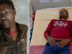 पोल शिफ्टिंग के दौरान अचानक बिगड़ा मशीन का संतुलन, 40 वर्षीय ऑपरेटर की मौत; मजदूर घायल