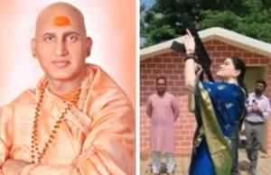 अंकिता शर्मा के शस्त्र पूजन पर अवधेशानंद गिरि महाराज की प्रतिक्रिया, बताया नारी शक्ति और राष्ट्ररक्षा का प्रतीक