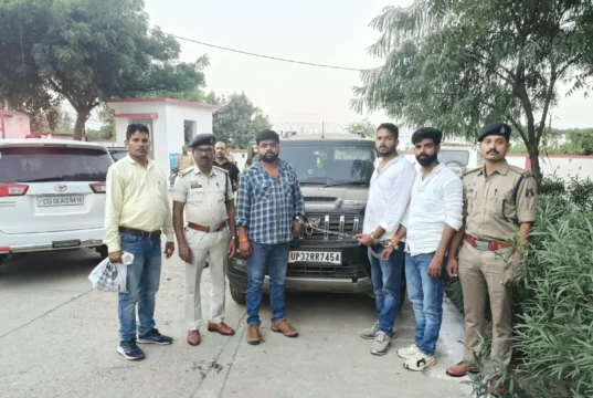 रायपुर में कारोबारी का दिनदहाड़े अपहरण, काली स्कॉर्पियो से UP तक पहुंची पुलिस