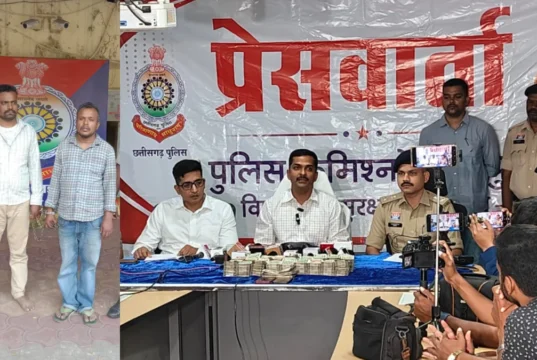 रायपुर में 53 लाख की उठाईगिरी का खुलासा, दो आरोपी गिरफ्तार