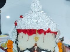 शीतला शक्ति पीठ सिहावा में आस्था के दीपों से जगमगाया माता का दरबार