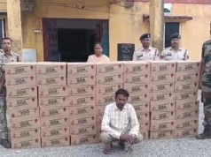 बस्तर में अवैध शराब पर बड़ी कार्रवाई, 5.06 लाख की शराब के साथ आरोपी गिरफ्तार