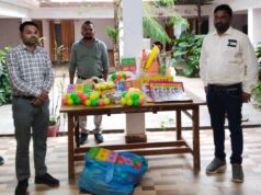 सेवा संकल्प अभियान में संवेदनशील पहल, बच्चों के लिए किया खिलौना दान