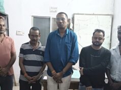 नगरी में जुए की महफिल पर पुलिस की रेड,काट पत्ती खेलते 5 जुआरी रंगे हाथ धराए, ₹15,800 जब्त…