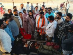 10 दिन की से भूख हड़ताल कर रहे अनिल को मामने पहुंचा प्रशासन, बेरंग लौटा