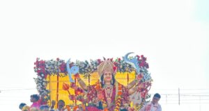भक्ति और श्रद्धा के साथ माता रानी का भव्य स्वागत, नगरी में जनप्रतिनिधियों ने किया आत्मीय अभिनंदन