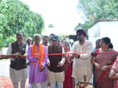 वरिष्ठ जनों की मांग का सम्मान, अध्यक्ष ने दी साइकिल-मोटरसाइकिल स्टैंड की सौगात