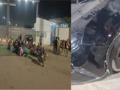 अदानी पावर प्लांट में जमकर बलवा-पथराव, पुलिस पर हमला; TI समेत कई जवान घायल