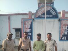 तीन घंटे में चोरी का पर्दाफाश, रोशनदान तोड़कर घर में घुसा चोर गिरफ्तार