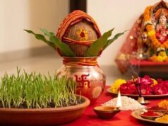 नवरात्र में घट स्थापना के समय कलश पर क्यों बांधा जाता है कलावा? 99 % लोग नहीं जानते होंगे इसका रहस्य
