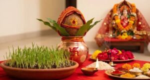 नवरात्र में घट स्थापना के समय कलश पर क्यों बांधा जाता है कलावा? 99 % लोग नहीं जानते होंगे इसका रहस्य