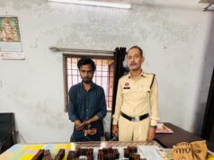 रायपुर में बीच चौक पर चाकू लहराकर मचा रहा था दहशत, 18 वर्षीय युवक गिरफ्तार
