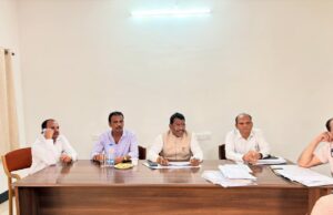 विधायक रोहित साहू ने ली अधिकारियों की बैठक, क्षेत्र में सड़क निर्माण कार्यों में तेजी लाने के दिए निर्देश