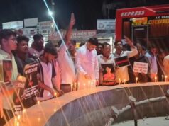 7 साल की बच्ची की हत्या से उबाल, कटघोरा में कैंडल मार्च; दोषी को कड़ी सजा देने की मांग