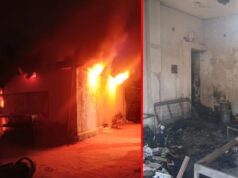 खैरागढ़ में कपड़ा दुकान में भीषण आग, 7 लाख से ज्यादा का नुकसान; गांव वालों ने संभाला मोर्चा