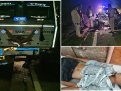 एक रात, दो हादसे और तीन मौतें: बालोद में कार-ट्रक की भिड़ंत, धमतरी में दो बाइकों की टक्कर