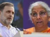 राहुल गांधी के टाटा बयान पर निर्मला सीतारमण का पलटवार, बोलीं- राजनीतिकरण न करें