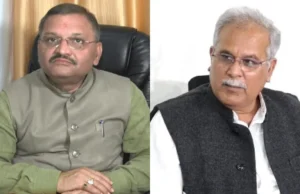 SIR पर भाजपा-कांग्रेस में जुबानी जंग तेज, संतोष पांडेय के आरोपों पर भूपेश बघेल का पलटवार